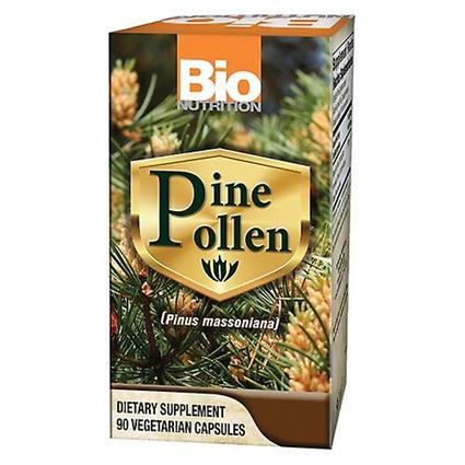 Bio Nutrition Inc Pólen de Pinheiro, 1.500 mg, 90 Veg Cap (Pacote de 1)