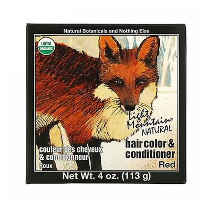 Light Mountain Cor e condicionador natural da montanha clara, vermelho 4 Oz (Pacote de 1)