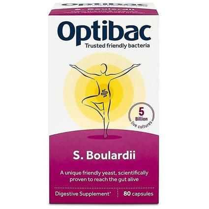 Optibac Saccharomyces Boulardi Cápsulas 80