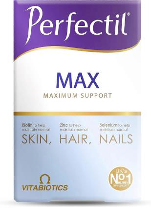 Vitabiotics Vitabitics Perfectil Max 84 comprimidos totais e cápsulas