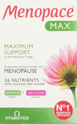 Vitabiotics Vitabitics Menopace Max, 84 cápsulas e comprimidos totais