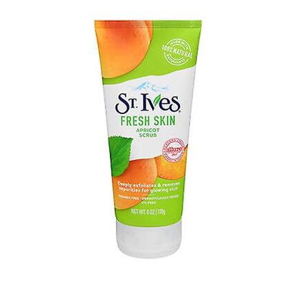 St. Ives Fresh Skin Invigorating Apricot Scrub, 6 oz (Pack of 1)