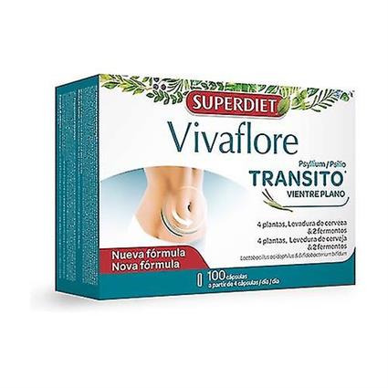 Super Diet Vivaflore transit and well-being 100 tablets of 400mg