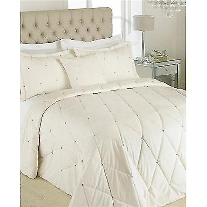 Riva Home Novo conjunto de colcha Diamante Riva Paoletti Preto 220 x 240cm