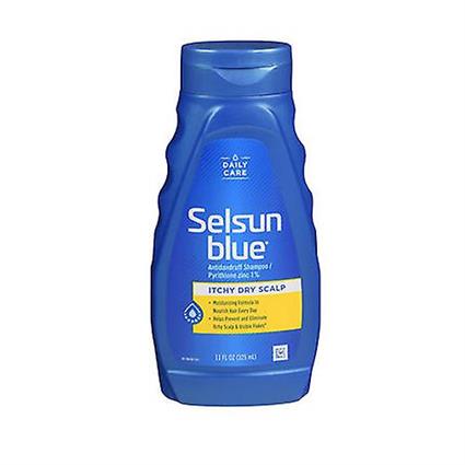 Selsun Blue Shampoo Dandruff Azul Selsun, Coçando couro cabeludo seco 11 oz (Pacote de 1)