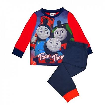 Thomas & Friends Boys Long-Sleeved Long Pyjama Set Marinha 18-24 Months