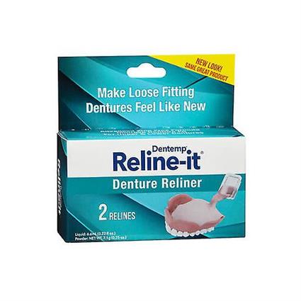 Kendall D.O.C. Reline-It Denture Reliners, 2 cada (Pack of 1)