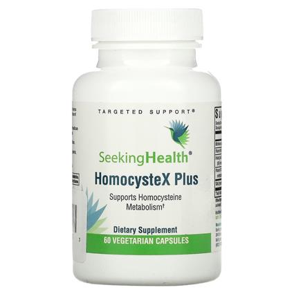 Seeking Health À Procura de Saúde, HomocysteX Plus, 60 Cápsulas Vegetais