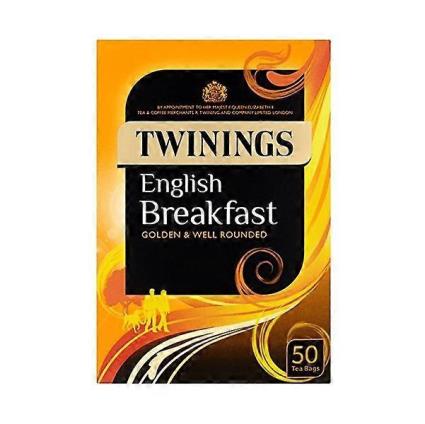 Twinings Geminações, pequeno-almoço inglês Saquinhos de chá, 80 sacos