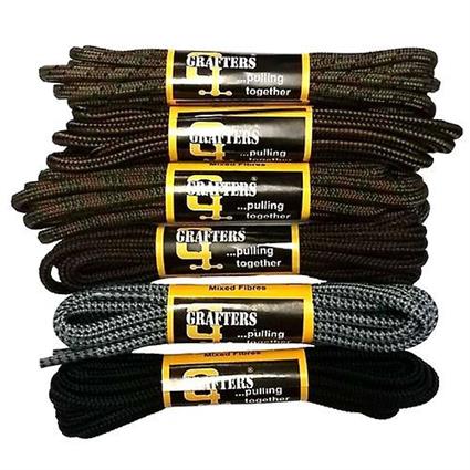 Grafters 140cm caminhadas Boot cadarço (pacote de 10) Sortidas Pack of 10