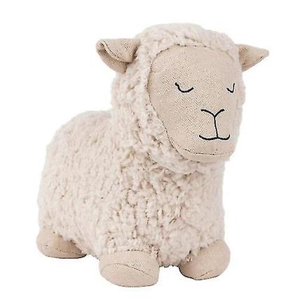 Paoletti Shearling Ovelha Doorstop Branco 16cm x 23cm x 27cm