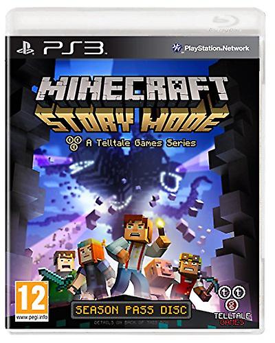 PlayStation 3 Minecraft Story Mode - Uma Série de Jogos Telltale - Disco de Temporada (PS3) - Novo & Selado