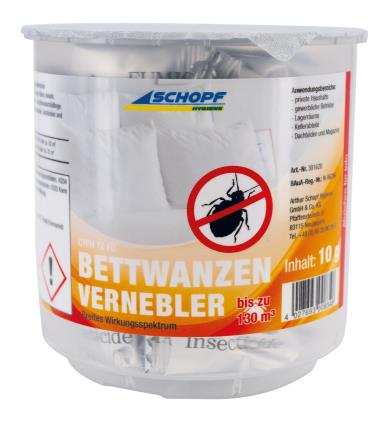 Schopf Hygiene SCHOPF Higiene Nebulizador de percevejos®, 10 g