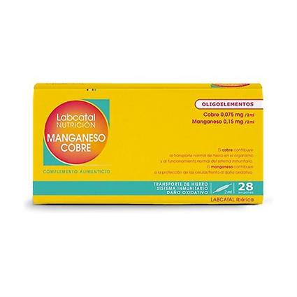 Labcatal 12 (Manganese-Copper) 28 ampoules