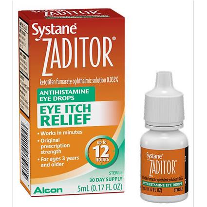 Zaditor Anti-histamínico Colírio para Alergia aos Olhos, 5 Ml