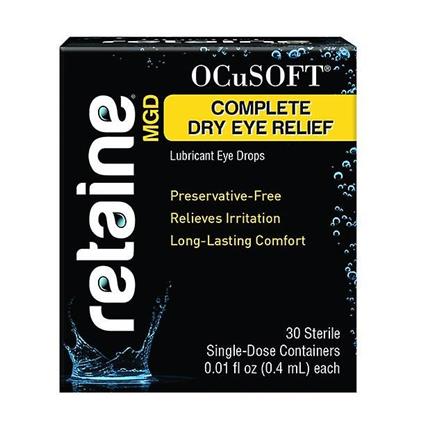 Ocusoft Retaine Mgd Colírio Lubrificante Recipientes de Dose Única, 30ct