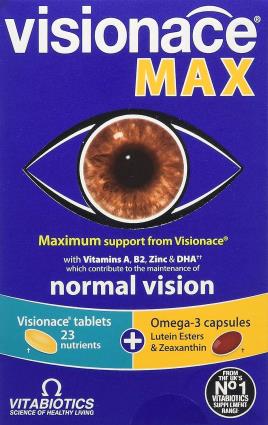 Vitabiotics Visionace MAX, 56 Comprimidos/Cápsulas
