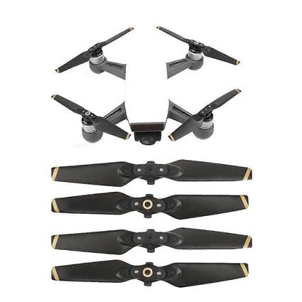 Flye 4pcs Hélices para DJI Spark Drone Lâmina dobrável 4730F Adereços RC Peças sobressalentes Preto