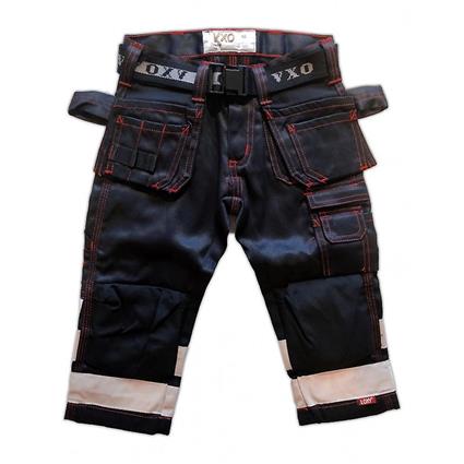 Vxo Kids Calça de trabalho com refletor Loxy Preto 140