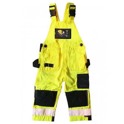 Vxo Kids Calças suspensórios com refletor Loxy Amarelo 100