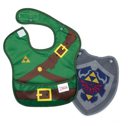 Video Games A lenda de Zelda Link fantasia manga Bib Verde