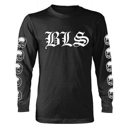 Black Label Society Unisex Adult Logo T-Shirt de manga comprida Preto M