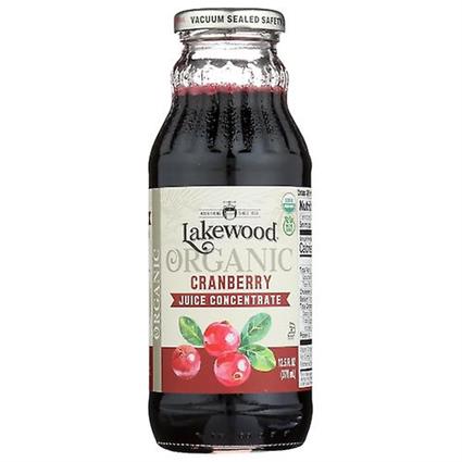Lakewood Organic Organic Cranberry Concentrate Juice, 12.5 Oz (Pacote de 1)