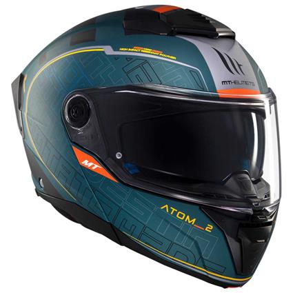 Mt Helmets Capacete Modular Atom 2 Sv Destiny