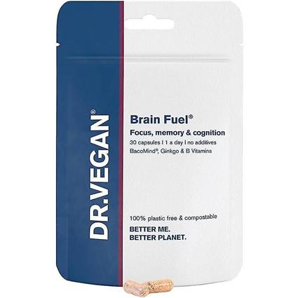 DR.VEGAN Dr Vegan Cérebro Combustível Memória &Focus Cápsulas 30