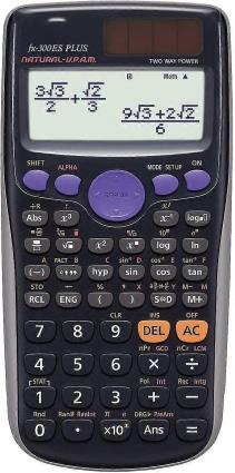 LINCMAN Fx-300es Mais Calculadora Científica, Preta