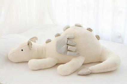 Stuffed Animals 120 CM Dragão Mal Verde Brinquedos de Pelúcia Pterodáctilo Dinos Asas Voadoras Dragões Brancos PLushies Bonecas Presente de Anivers...