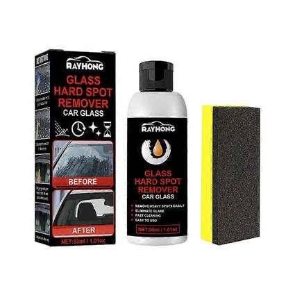 Vehicle Cleaners O Kit de Removedor de Manchas de Água Removedor de Vidro Elimina Revestimentos, Ceras, Óleos e Mais para Polir e Restaurar Vidro A...