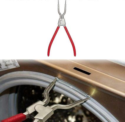 TCGG-383eer4001a Alicate de Remoção de Mola Para Máquina de Lavar Lg e Samsung (vermelho) - -