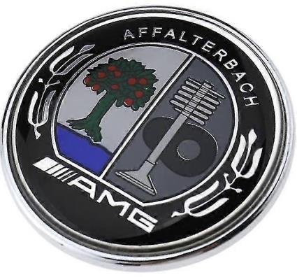 Apple tree mercedes benz amg affalterbach crachá emblema botão de controle de adesivo