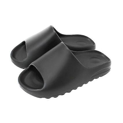 Tikuajgift Slides Slippers Plataforma Sandálias de Praia Chinelos Unisex Chinelos Preto 44-45