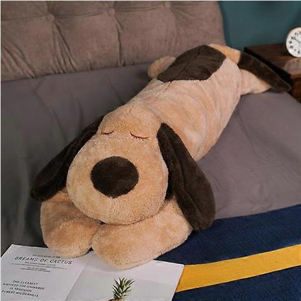 Stuffed Animals 100/130/150CM enorme corpo macio longo cão pelúcia travesseiro de pelúcia animal de pelúcia decoração sofá almofada crianças menina...