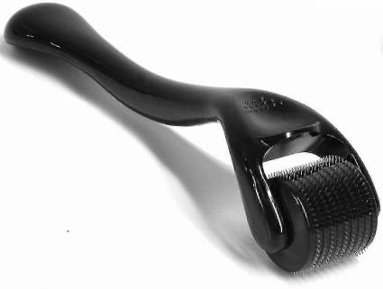 LINCMAN Rolo de derma 1.5mm, 540 rolo de microneedle de titânio para face Rugas faciais Perda de cabelo Estrias Estrias de Crescimento Micro Agulha...