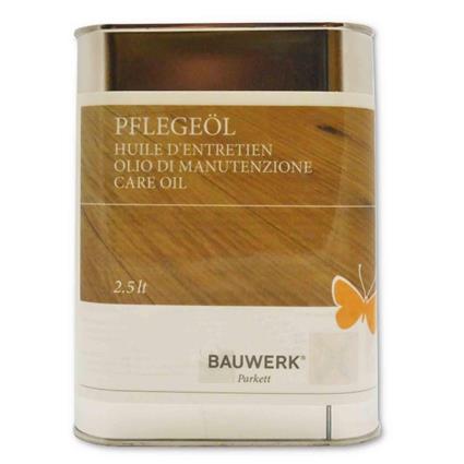 Óleo de manutenção Bauwerk incolor, para o cuidado de rotina do parquet oleado