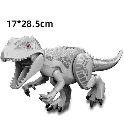 Ofocase Figuras de dinossauros, blocos de Indominus T Rex, bloco de dinossauro grande, festa de aniversário das crianças H
