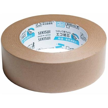 Fita de papel kraft marrom Sekisui 504ns 50mm x 50m para enquadramento/suporte etc.
