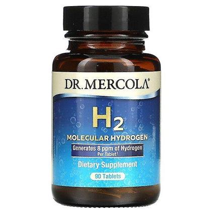 Dr. Mercola, H2 Hidrogênio Molecular, 90 Comprimidos