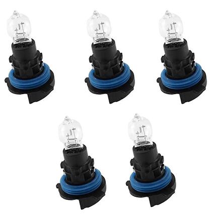 5pcs frente diurno funcionando lâmpada com base para 3008 5008 c5 12v 24w 6216f6 89072904 ph24w