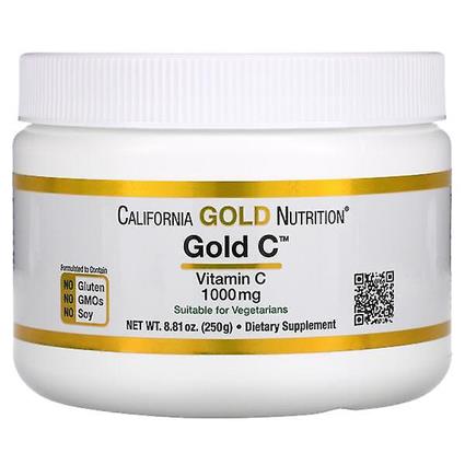 California Gold Nutrition, Ouro C em Pó, Vitamina C, 1.000 mg, 8,81 oz (250 g)