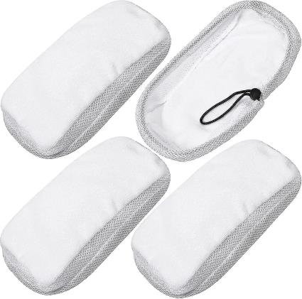 Almofadas de pano de limpeza de piso rígido compatíveis com Morphy Richards 720020 720021 720502 9 em 1 limpador a vapor Mop (pacote de 4)[hs]