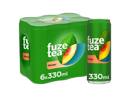 Ice Tea Fuze Tea Pessego Lata 6x033l