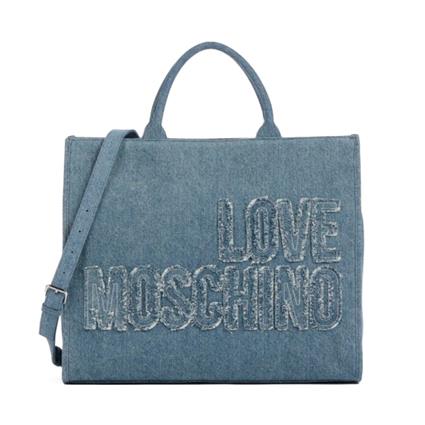 Love Moschino BOLSO DENIM JC4242PP0M, Azul - Ref.