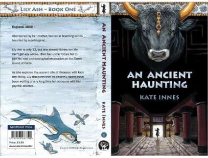Livro An Ancient Haunting de Kate Innes (Inglês)