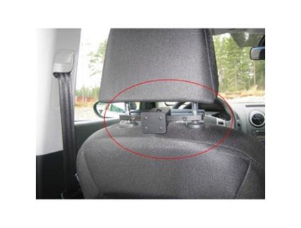 Suporte Encosto Universalmente BRODIT