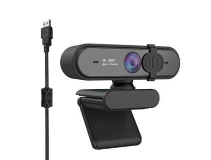 Webcam Hd 1080p 30fps Webcam Grande Angular De 95° Com Microfone Estéreo Venisymlis