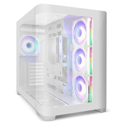 Caixa ATX Zolyd Krytera ARGB Vidro Temperado Branca